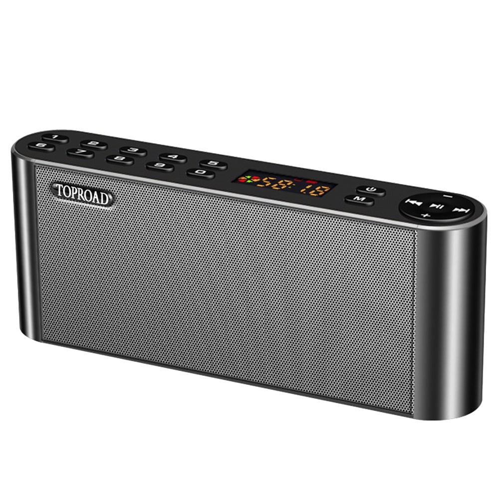 HIFI Bluetooth Speaker with Mic & FM Radio