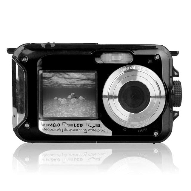 2.7inch 48MP Underwater Waterproof Digital Camera with Dual Screen