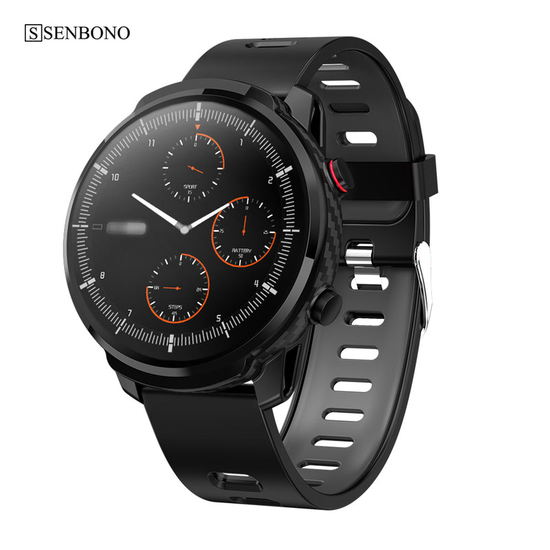 IP68 Waterproof Smart Watch with Blood Pressure Monitor