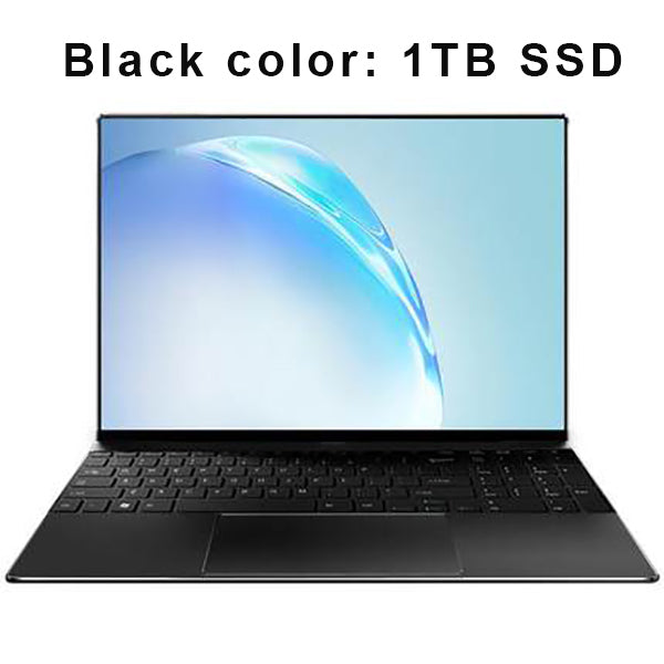 15.6 inch Laptop 8G RAM 1TB/512G/256G/128G SSD ROM Notebook Computer FHD IPS Screen Quad Core Gaming Laptops win10