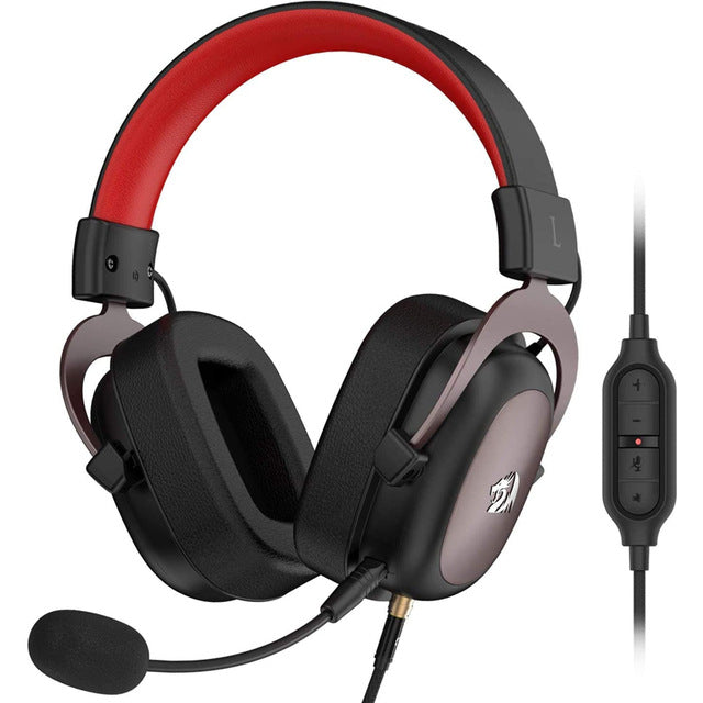 Wired Game Headset with Removable Microphone