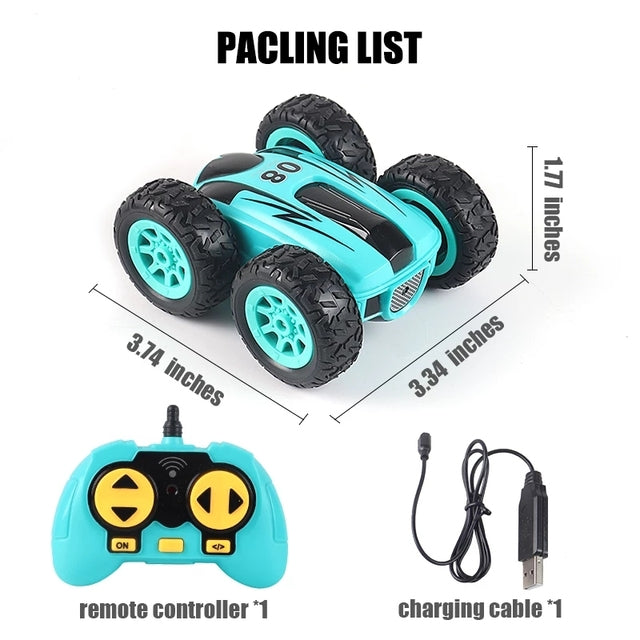 Voiture RC double face 3,7 pouces 2,4G 4CH