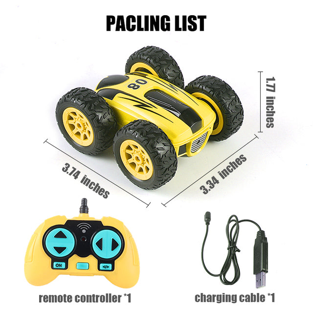 3.7 inch 2.4G 4CH Double-sided RC Car