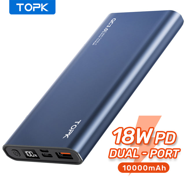 10000mAh Portable Charger LED Power Bank