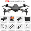 WiFi live video FPV 4K/1080P HD Wide Angle Camera Foldable RC Quadcopter