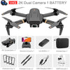 WiFi live video FPV 4K/1080P HD Wide Angle Camera Foldable RC Quadcopter