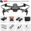 WiFi live video FPV 4K/1080P HD Wide Angle Camera Foldable RC Quadcopter