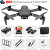 WiFi live video FPV 4K/1080P HD Wide Angle Camera Foldable RC Quadcopter