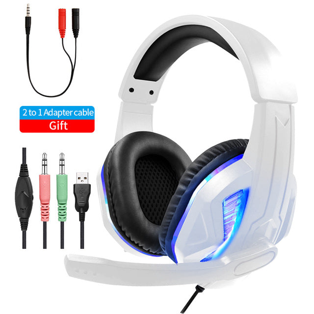 Cool LED Wired Headphones With Microphone