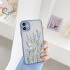 Hybrid Simple Matte Bumper Phone Case for iPhone (Multiple Options Available)