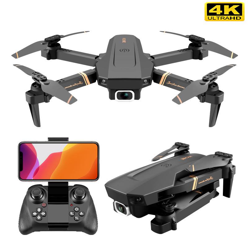 WiFi live video FPV 4K/1080P HD Wide Angle Camera Foldable RC Quadcopter