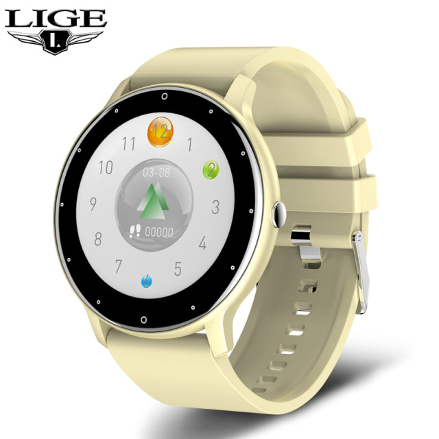 Full Touch Screen Sports Fitness Watch