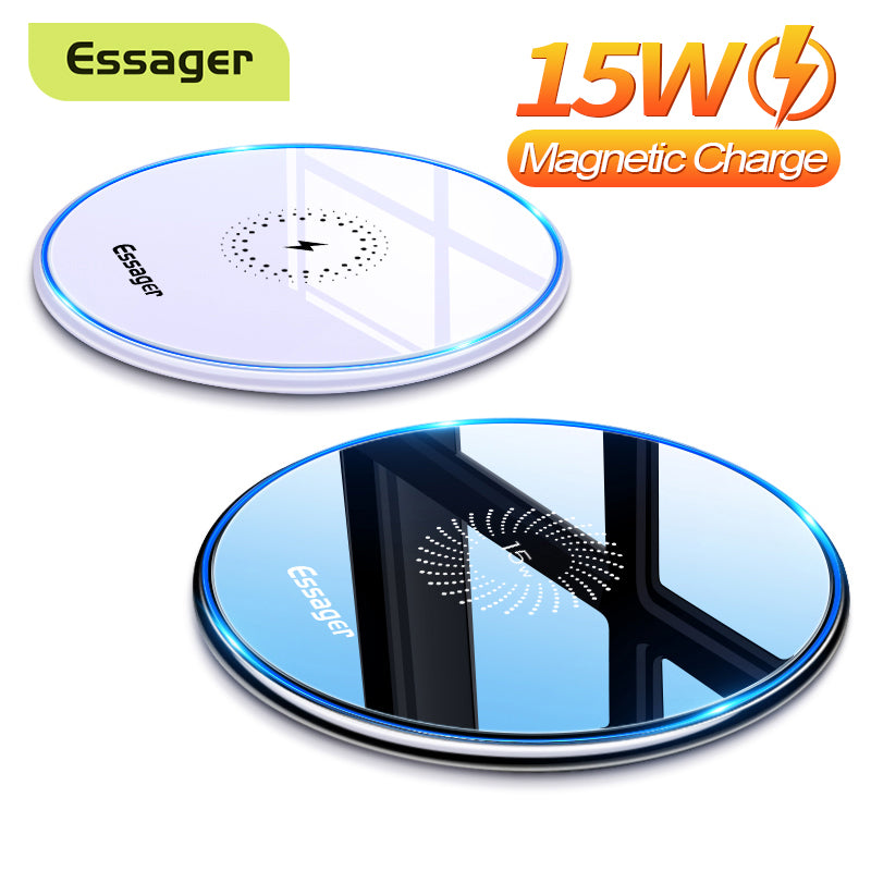 15W Qi Wireless Charger For iPhone and Samsung