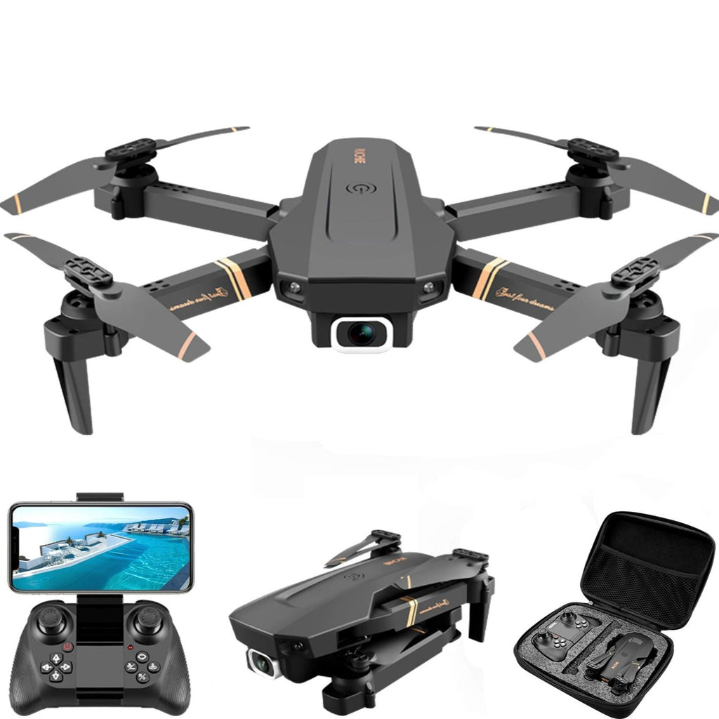 WiFi live video FPV 4K/1080P HD Wide Angle Camera Foldable RC Quadcopter