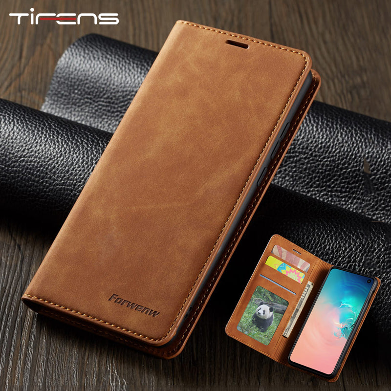 Leather Flip Case For Samsung (Multiple Options Available)