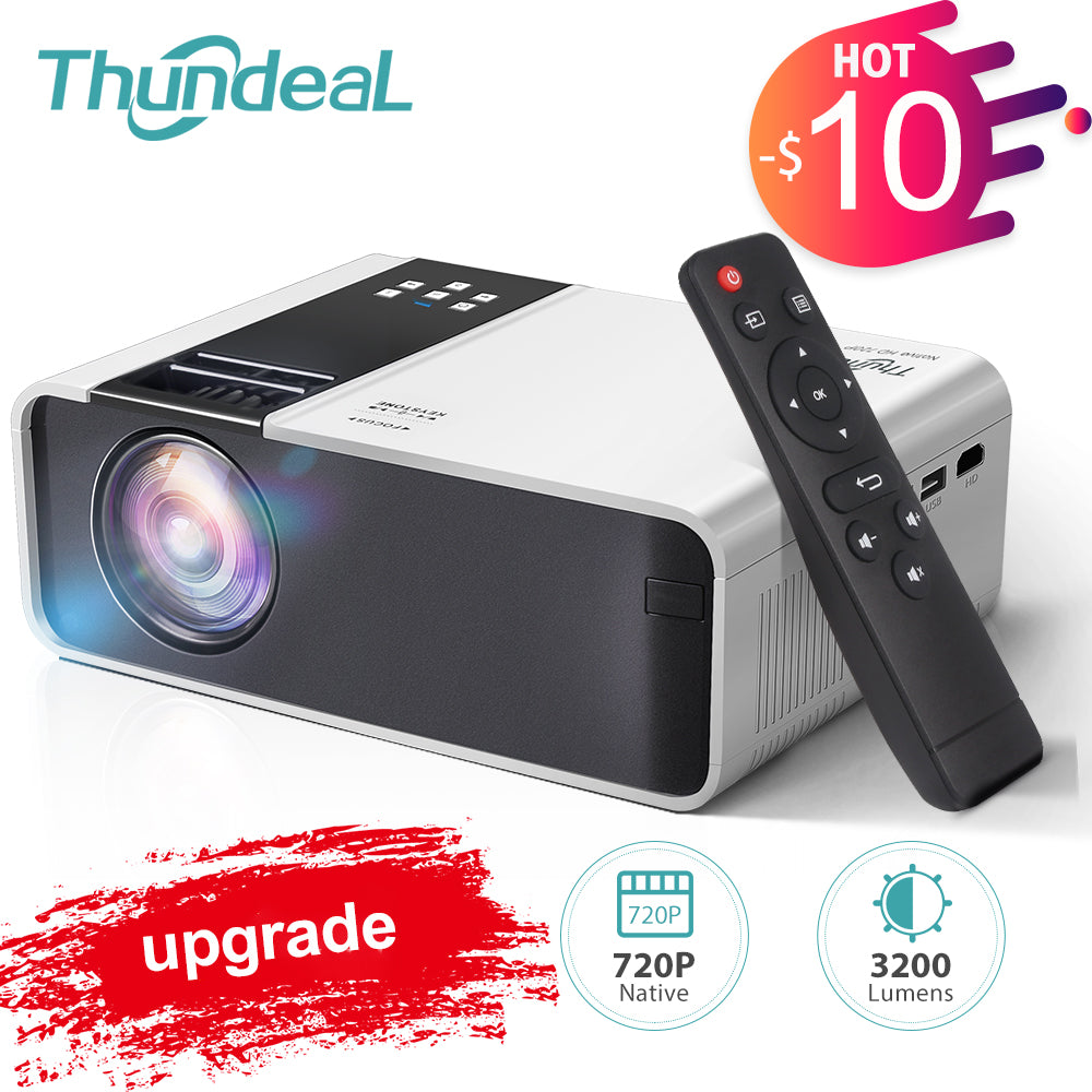 ThundeaL HD 1280 x 720P LED Mini Projector