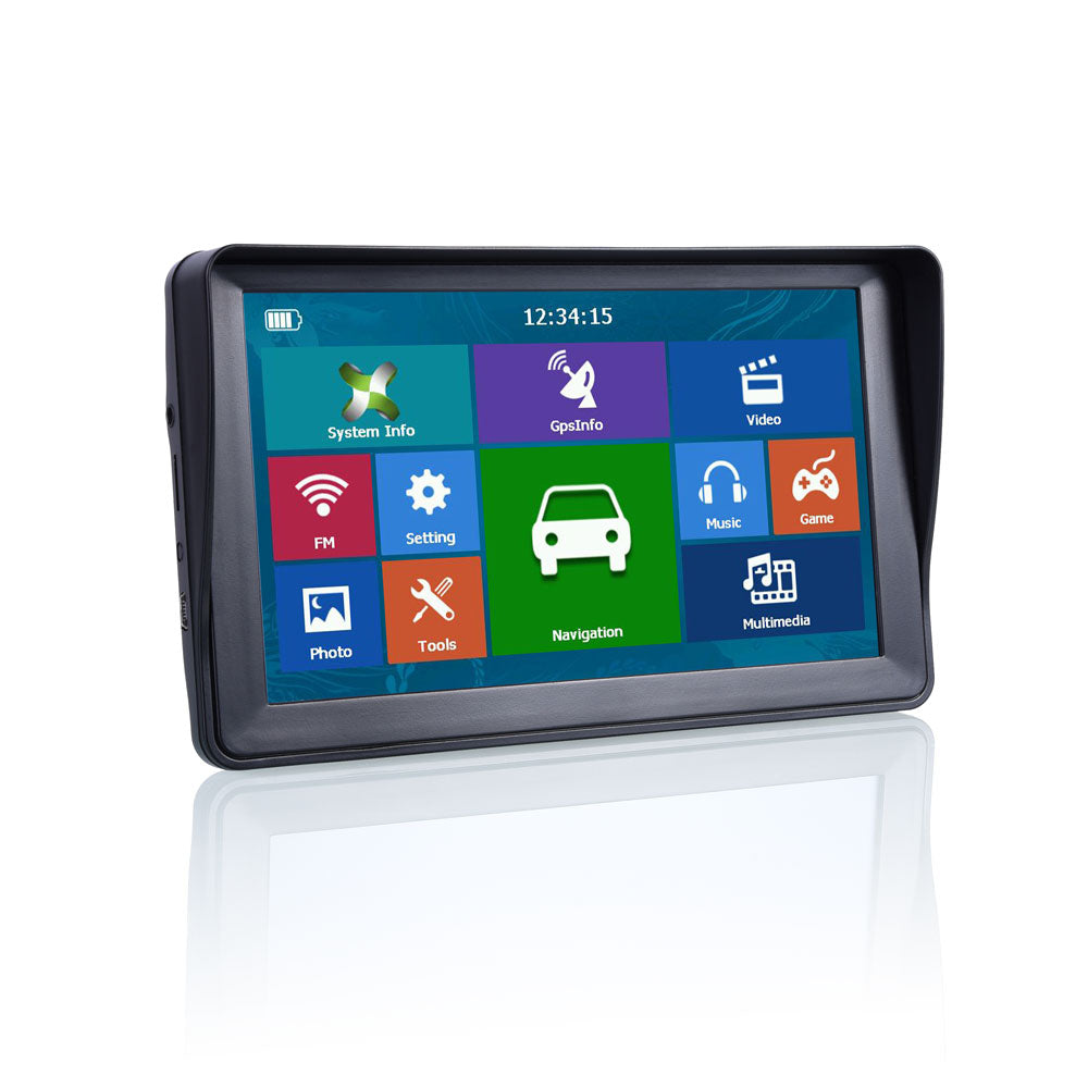 7" HD Car GPS Navigation 8G+RAM-256MB+Bluetooth-AV-IN