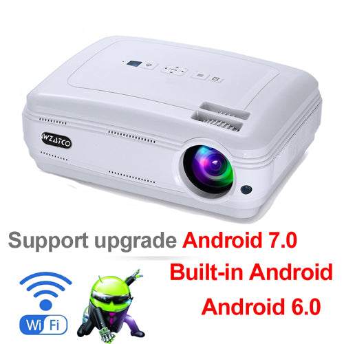 Android 7.1 WIFI 5500Lumen Portable LED Projector